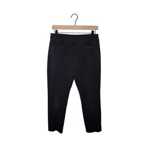 SOFT SURROUNDINGS Stretchy Pull On Pants Black Size Small PETITE